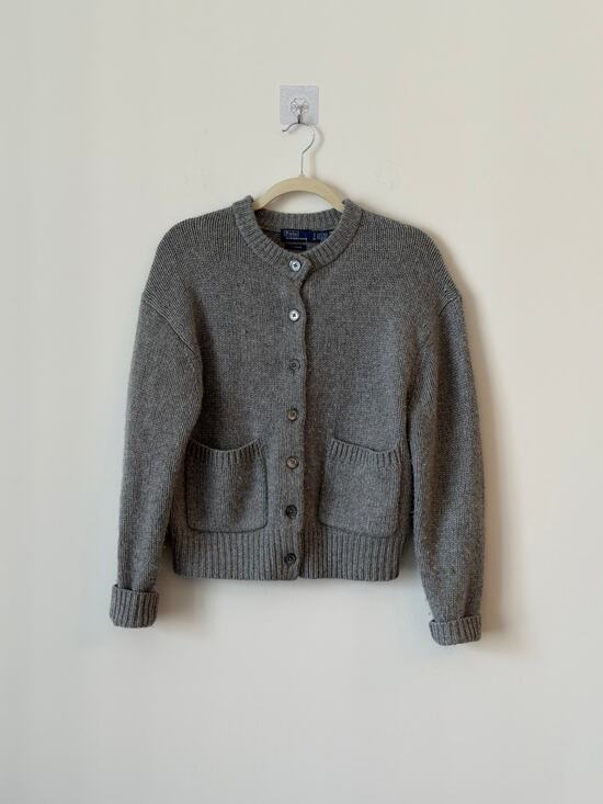 Ralph Lauren Sweaters - Ralph Lauren - Gray Cardigan